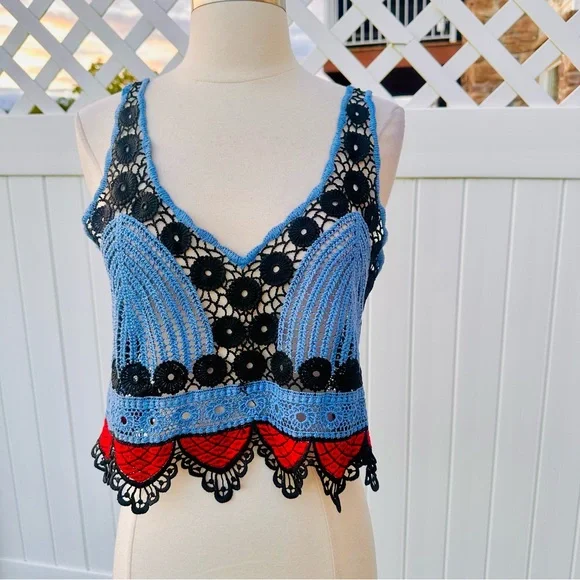 HOT & DELICIOUS KNITTED CROP TOP - Picture 3 of 16